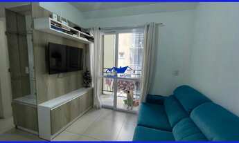 Imagem 5: Apartamento semi mobiliado com 57 metros quadrados privativos, 2 dormitórios, sacada, 1 va