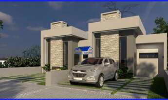 Imagem 4: Casas á venda com 2 dormitórios, sala de estar com lareira no bairro Campo Grande em Estân