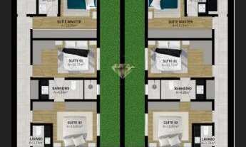 Imagem 4: Casa à venda em São Leopoldo - Lançamento no Cristo Rei- Suíte com com closet