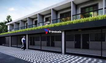 Imagem 2: Casa de condomínio a venda com 2 quartos e garagem privativa no Tude Bastos