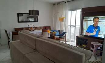 Imagem 2: Apartamento com varanda e área de lazer em Praia Grande, Mirim