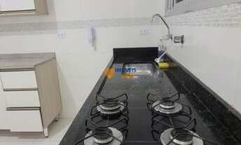 Imagem 5: Kitnet térrea à Venda em Praia Grande - Excelente Localização em Tupi, Porcelanato e Armár