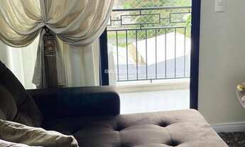 Imagem 7: Apartamento totalmente mobiliado com móveis sob medida! Conta com 2 quartos sendo 1 suíte