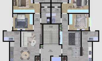 Imagem 5: Apartamento à Venda no loteamento Bosque da Mata, em Tijucas/SC. Conta com dois dormitório