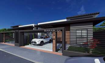 Imagem 3: Casa à Venda no loteamento Bosque da Mata, em Tijucas/SC. Conta com 3 quartos sendo 1 suít