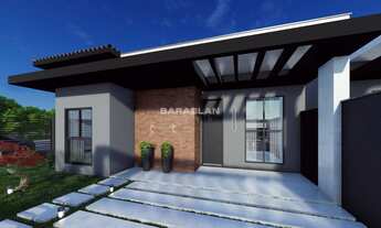 Imagem 4: Casa à Venda no loteamento Bosque da Mata, em Tijucas/SC. Conta com 3 quartos sendo 1 suít