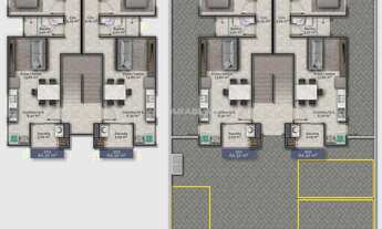 Imagem 6: Apartamento à Venda no loteamento BR Felice, em Tijucas/SC. Conta com 2 dormitórios sendo