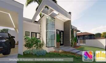 Imagem 2: Casa alto padrão à Venda no loteamento Bosque da Mata, em Tijucas/SC. Conta com 3 dormitór