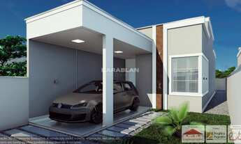 Imagem 2: Casa à Venda no bairro Joaia, em Tijucas/SC. Conta com 2 dormitórios sendo 1 suíte, living