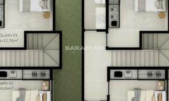 Imagem 7: Sobrado à Venda no loteamento Bosque da Mata, em Tijucas/SC. Conta com 3 dormitórios sendo