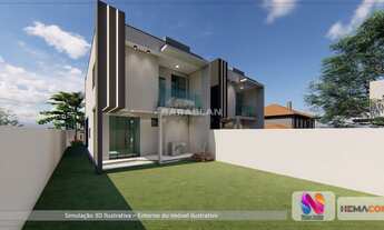 Imagem 3: Sobrado à Venda no loteamento Bosque da Mata, em Tijucas/SC. Conta com 3 dormitórios sendo