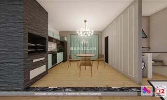 Imagem 4: Casa à Venda no loteamento Mata Atlântica, em Tijucas/SC. Conta com três dormitórios sendo