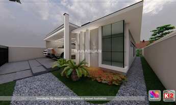 Imagem 6: Casa à Venda no loteamento Mata Atlântica, em Tijucas/SC. Conta com três dormitórios sendo