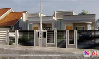 Imagem 2: Casa à Venda no bairro XV de Novembro, em Tijucas/SC. Conta com três dormitórios sendo uma