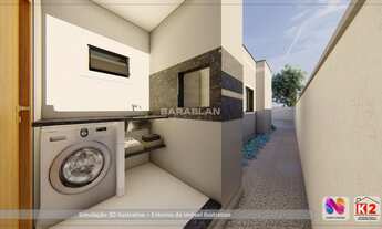 Imagem 6: Casa à Venda no bairro XV de Novembro, em Tijucas/SC. Conta com três dormitórios sendo uma