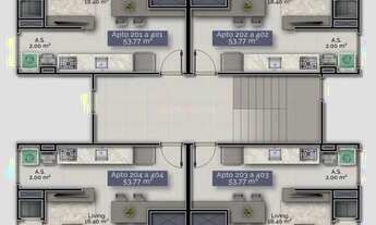 Imagem: Apartamento com 2 Dormitorio(s) localizado(a)