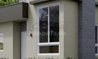 Imagem: Casa nova de esquina no Loteamento San Vicente