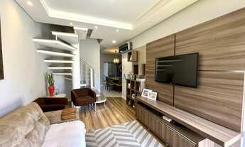 Imagem 2: Sobrado com 3 dormitórios à venda, 138m² por R$ R$ 890.000,00 – Santo Antônio - Joinville