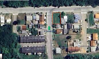 Imagem: Terreno de esquina, frente Norte