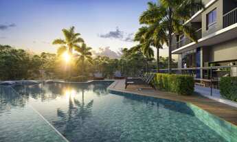 Imagem 4: Apartamentos no Cocó com 2 Quartos com 1 ou 2 suítes de 54,92m², 61,63 m² e 62,24 m². Tudo