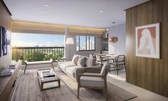 Imagem 5: Apartamentos no Cocó com 2 Quartos com 1 ou 2 suítes de 54,92m², 61,63 m² e 62,24 m². Tudo