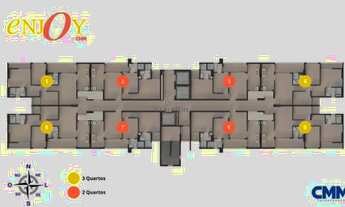 Imagem 7: Conheça o Enjoy, Apartamentos de 2 e 3 Quartos com Suíte Master e Varanda Gourmet, Desfrut