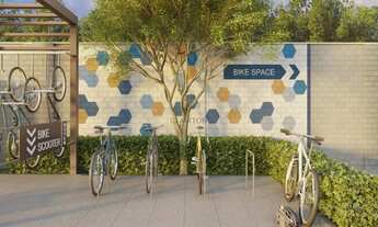 Imagem 6: O MyPlace Benficar! São Apartamentos de 2 Quartos e Studio com 1 Quarto uma Área de Lazer