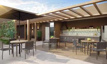 Imagem 6: OASY HABITAT Apartamento com 02 e 03 Quartos com Varanda e uma Ampla Área de Lazer no Bai