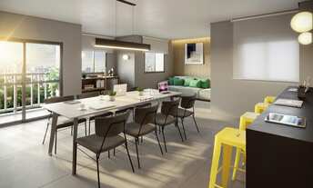 Imagem 7: OASY HABITAT Apartamento com 02 e 03 Quartos com Varanda e uma Ampla Área de Lazer no Bai