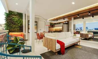 Imagem 3: J Smart Dom! Apartamentos inteligentes com 2 Suítes de 50,26m² ou 58,12m² com Varanda Gour