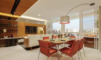 Imagem 4: J Smart Dom! Apartamentos inteligentes com 2 Suítes de 50,26m² ou 58,12m² com Varanda Gour