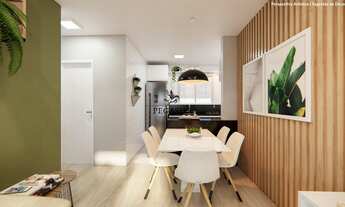 Imagem 4: Residencial Querência, 2 dormitórios, 1 banheiros, 1 vaga na garagem, 48M² de Área Constru