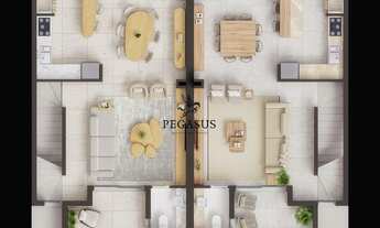 Imagem 7: CASA ABRAÇO, 3 dormitórios, 1 suítes, 3 banheiro, 2 vagas na garagem, 161M² de Área Constr