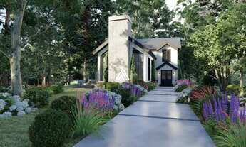 Imagem 2: Casa a venda no condomínio o Bosque em Gramado com 3 suítes