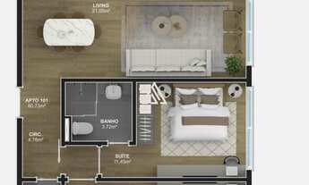 Imagem 6: Nord - Apartamento com 2 suítes a venda no centro de Gramado