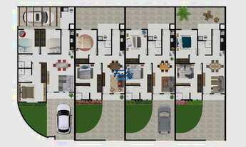 Imagem 5: Casa geminada com 03 quartos sendo 01 suíte em Guaramirim no Bairro Bananal do Sul