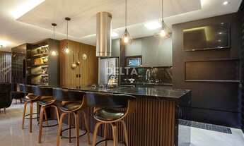 Imagem 2: Residência espetacular a VENDA, com 4 suítes, 2 vagas cobertas, semimobiliada, no Horizon