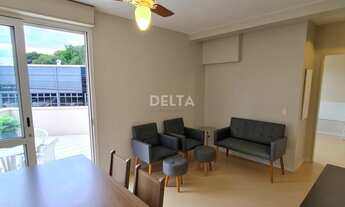 Imagem: Apartamento com terraço, semimobiliado