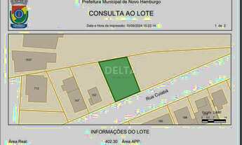 Imagem 2: Terreno amplo medindo 410m2 localizado no Bairro Boa Vista em Novo Hamburgo