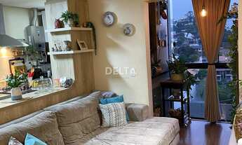 Imagem: Apartamento semimobiliado, em andar alto