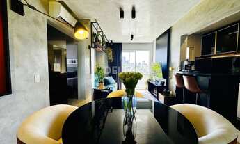 Imagem 3: Mobiliado e decorado com 02 dormitórios, 01 suíte. 01 vaga de garagem. Jardim Mauá - NH