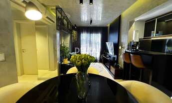 Imagem 5: Mobiliado e decorado com 02 dormitórios, 01 suíte. 01 vaga de garagem. Jardim Mauá - NH