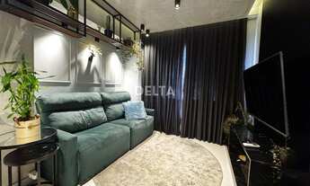 Imagem 6: Mobiliado e decorado com 02 dormitórios, 01 suíte. 01 vaga de garagem. Jardim Mauá - NH