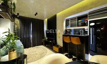 Imagem 7: Mobiliado e decorado com 02 dormitórios, 01 suíte. 01 vaga de garagem. Jardim Mauá - NH