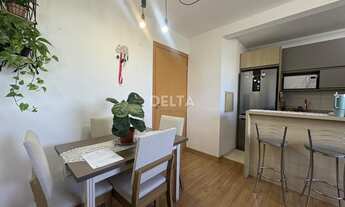 Imagem 2: Apartamento com 02 dormitórios, cozinha com churrasqueira e 01 vaga de garagem no bairro S