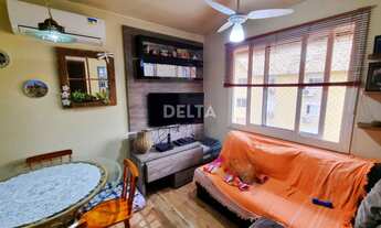 Imagem 6: Apartamento semimobiliado 02 dormitórios, sala de estar e jantar integradas, e 01 vaga de