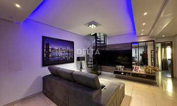 Imagem 3: Cobertura duplex semimobiliada, com 3 quartos, sendo 1 suíte, sacada, amplo terraço e 1 va