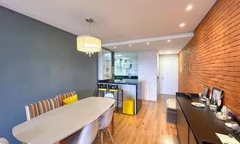 Imagem 7: Apartamento SEMIMOBILIADO com 3 Quartos, 87m² Privativos e com 1 Vaga de Garagem - Bairro