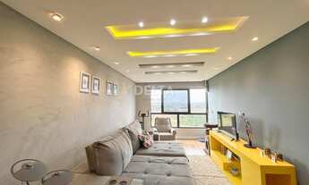 Imagem 2: Apartamento SEMIMOBILIADO com 3 Quartos, 87m² Privativos e com 1 Vaga de Garagem - Bairro