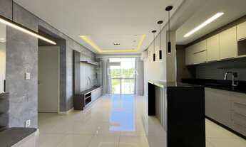 Imagem 6: Belíssimo apartamento de 02 quartos, semimobiliado, 01 banho social e 02 vagas individuais